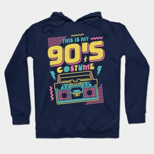 This is My 90s Costume Halloween Nineties Costume Retro Hoodie